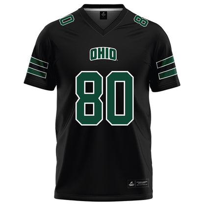 Ohio - NCAA Football : Kaden Page - Black Football Jersey-0