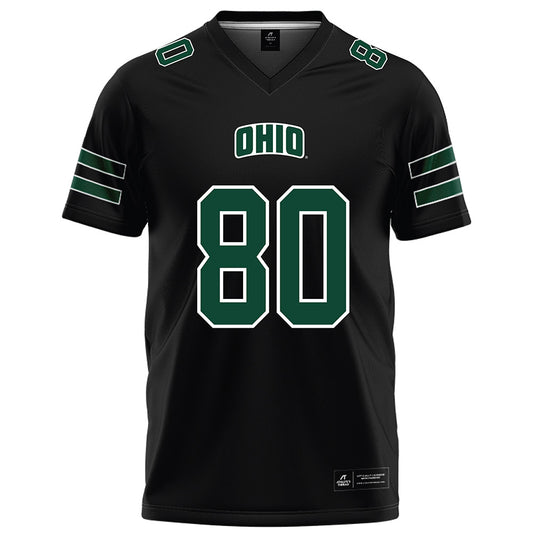 Ohio - NCAA Football : Kaden Page - Black Football Jersey-0