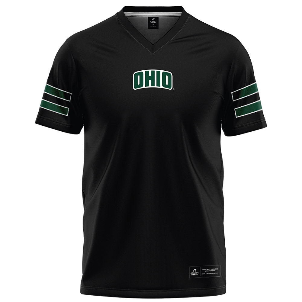 Ohio - NCAA Football : Darren James-Hamilton - Black Football Jersey-0