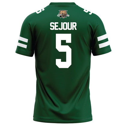Ohio - NCAA Football : Kelly Sejour - Green Football Jersey-1
