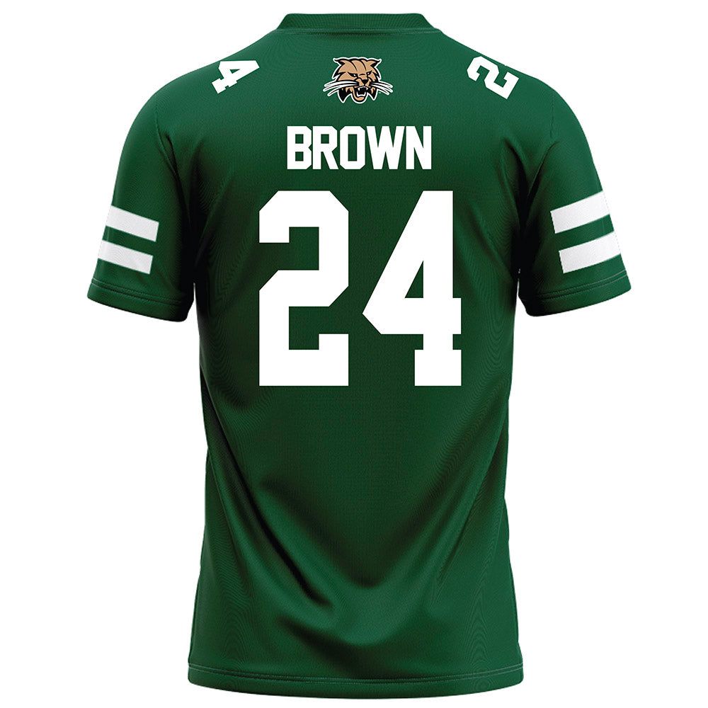 Ohio - NCAA Football : Irving Brown - Green Football Jersey-1