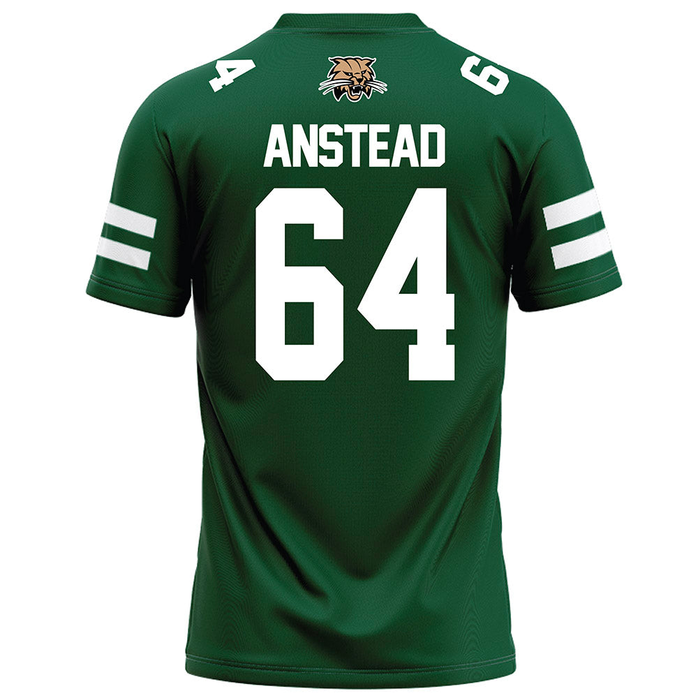 Ohio - NCAA Football : Seth Anstead - Green Football Jersey-1
