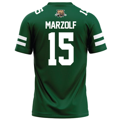 Ohio - NCAA Football : William Marzolf - Green Football Jersey-1