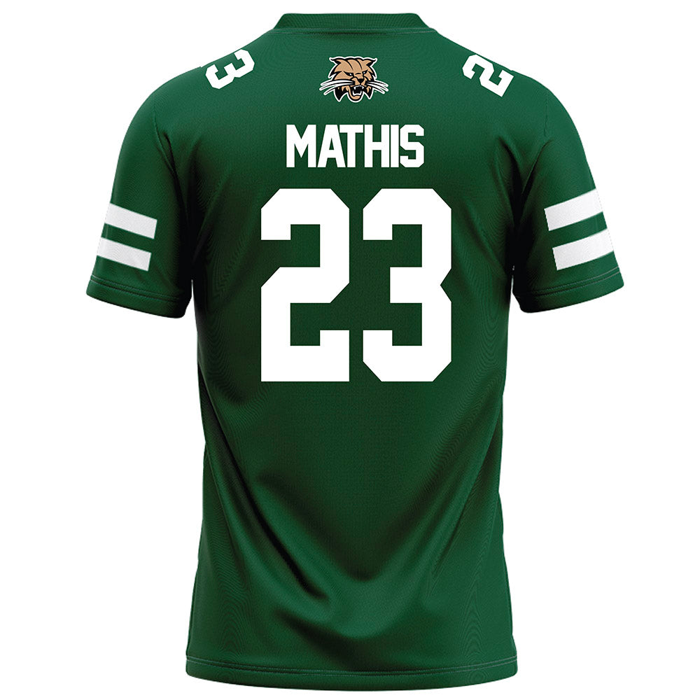Ohio - NCAA Football : Tony Mathis - Green Football Jersey-1