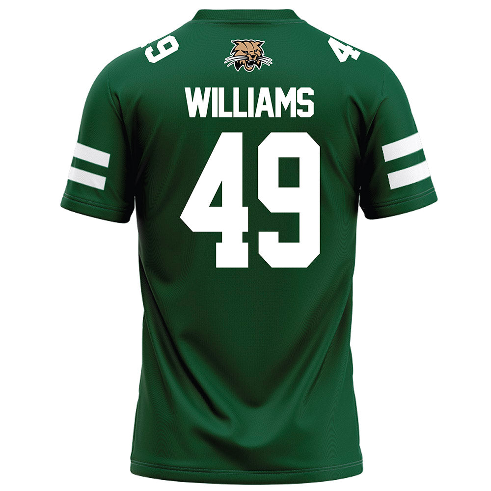 Ohio - NCAA Football : Xavier Williams - Green Football Jersey-1
