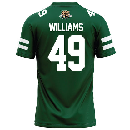 Ohio - NCAA Football : Xavier Williams - Green Football Jersey-1