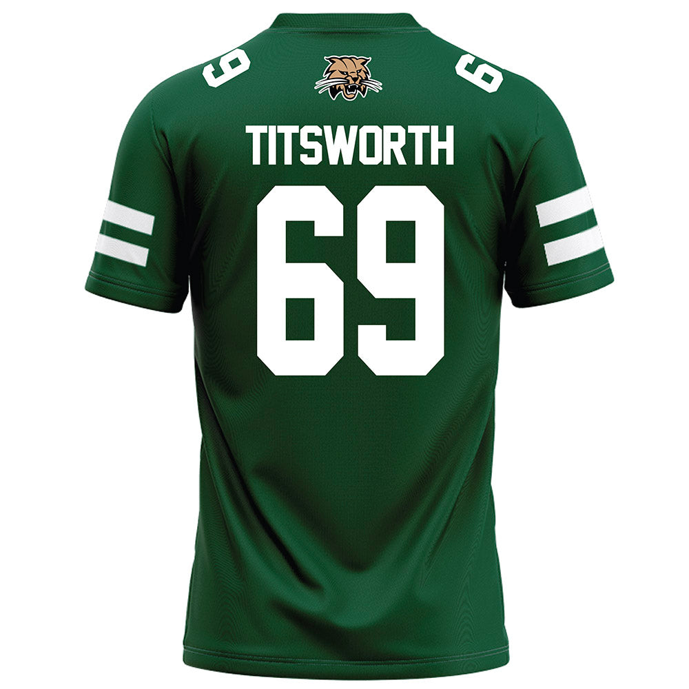 Ohio - NCAA Football Legends : Parker Titsworth - Green Football Jersey-1