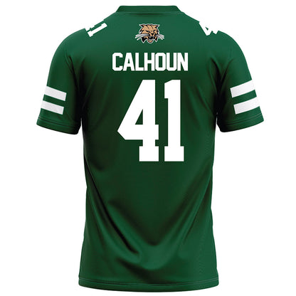 Ohio - NCAA Football : Keishaun Calhoun - Green Football Jersey-1