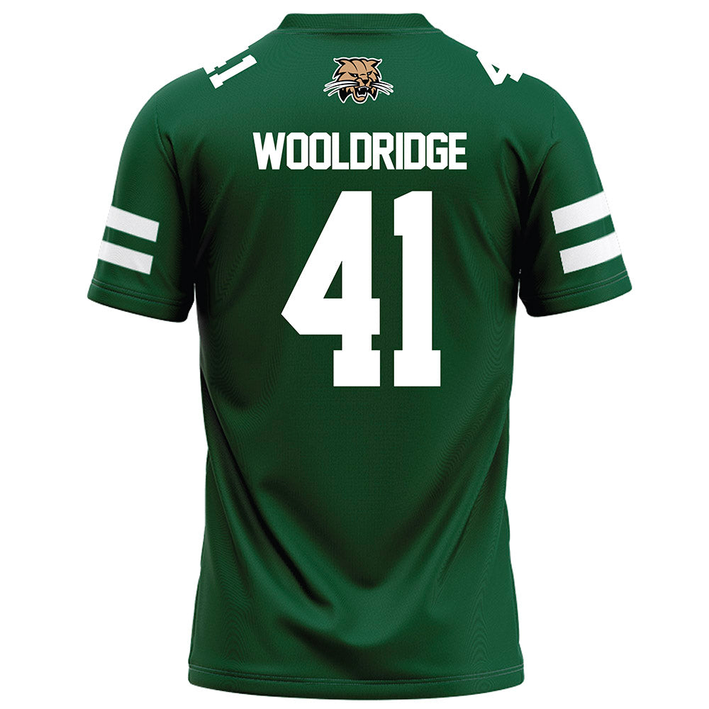 Ohio - NCAA Football : Colin Wooldridge - Green Football Jersey-1