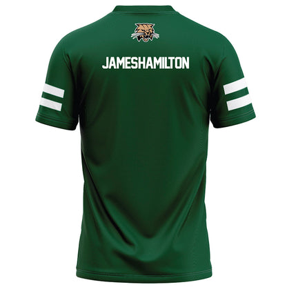 Ohio - NCAA Football : Darren James-Hamilton - Green Football Jersey-1