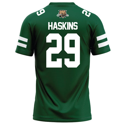 Ohio - NCAA Football : JT Haskins - Green Football Jersey-1