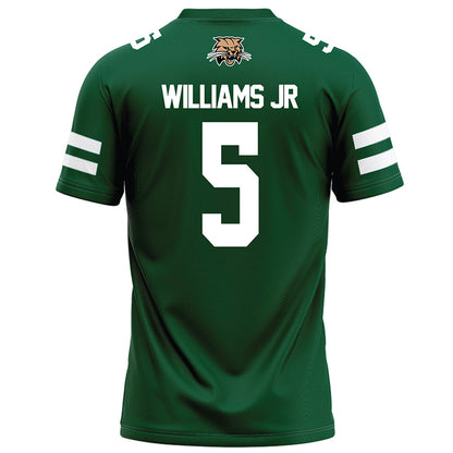 Ohio - NCAA Football : Adonis Williams Jr - Green Football Jersey-1