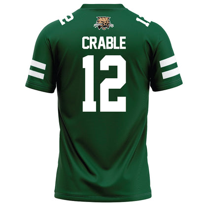 Ohio - NCAA Football : Jayvian Crable - Green Football Jersey-1