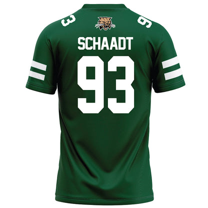 Ohio - NCAA Football : Owen Schaadt - Green Football Jersey-1