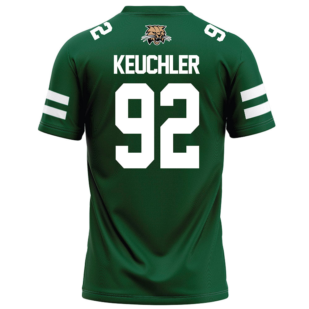 Ohio - NCAA Football : RJ Keuchler - Green Football Jersey-1