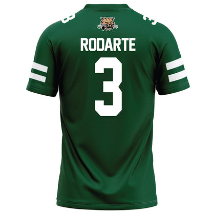 Ohio - NCAA Football : Max Rodarte - Green Football Jersey-1
