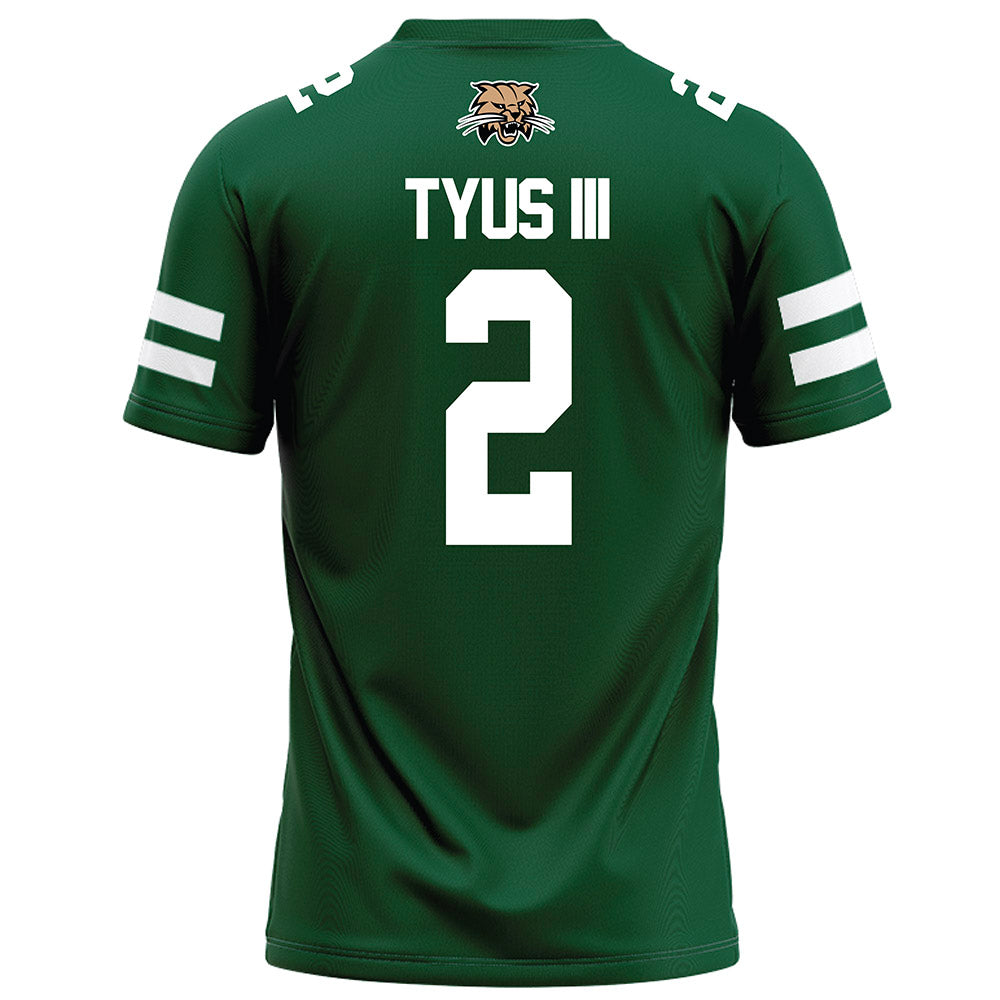 Ohio - NCAA Football : Anthony Tyus III - Green Football Jersey-1