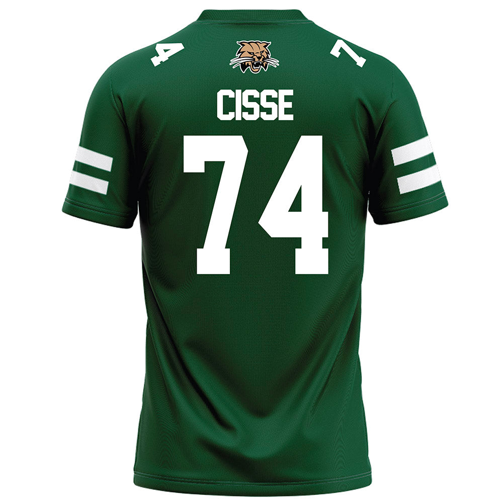 Ohio - NCAA Football : Tigana Cisse - Green Football Jersey-1
