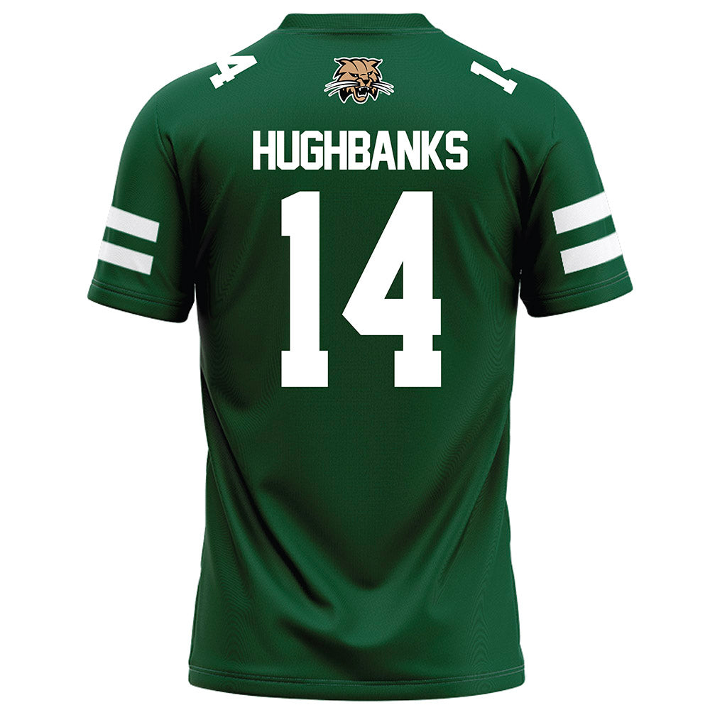 Ohio - NCAA Football : Marcus Hughbanks - Green Football Jersey-1