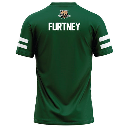 Ohio - NCAA Football : Jake Furtney - Green Football Jersey-1