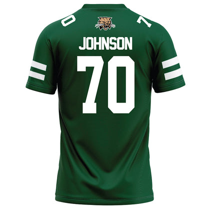 Ohio - NCAA Football : Joshua Johnson - Green Football Jersey-1