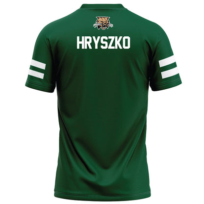 Ohio - NCAA Football : Will Hryszko - Green Football Jersey-1