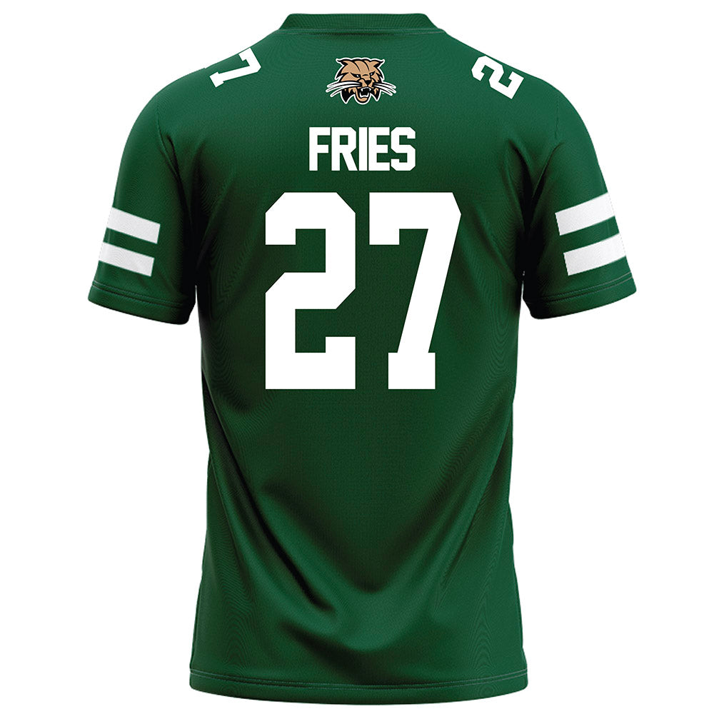 Ohio - NCAA Football : Jack Fries - Green Football Jersey-1