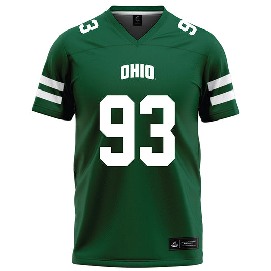 Ohio - NCAA Football : Owen Schaadt - Green Football Jersey-0