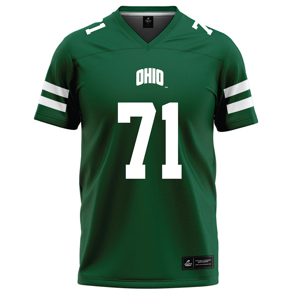 Ohio - NCAA Football : Cassius Hulbert - Green Football Jersey-0