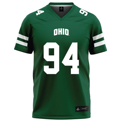 Ohio - NCAA Football : Brandon Weaver - Green Football Jersey-0