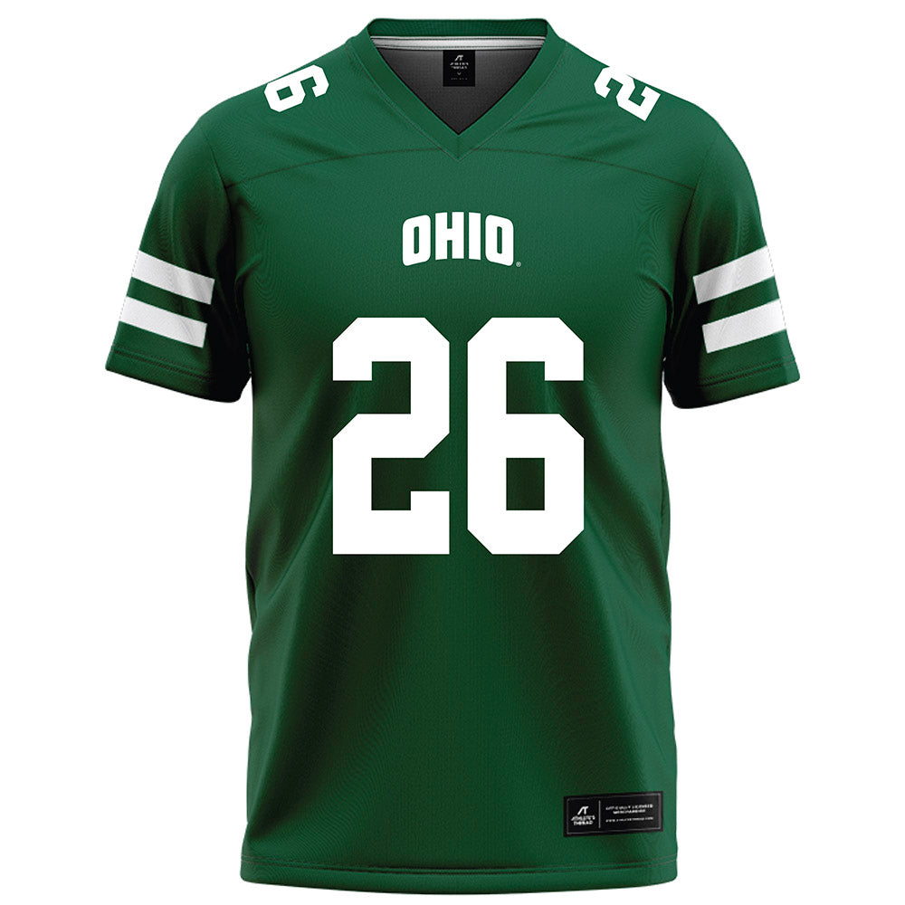 Ohio - NCAA Football : Tyson Long - Green Football Jersey-0