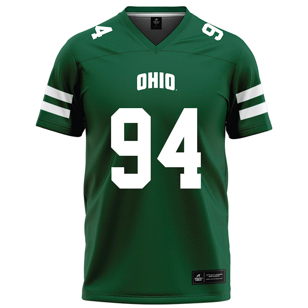 Ohio - NCAA Football : Bj Weaver - Green Football Jersey-0