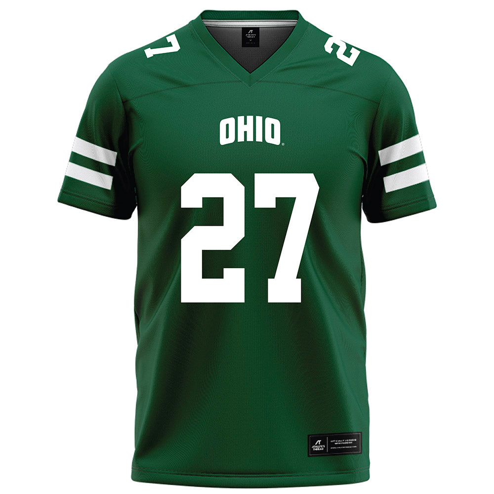 Ohio - NCAA Football : Jack Fries - Green Football Jersey-0