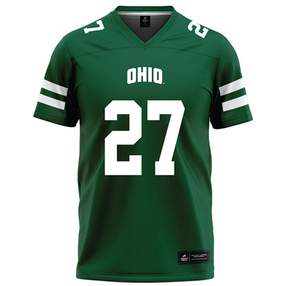 Ohio - NCAA Football : Jack Fries - Green Football Jersey-0
