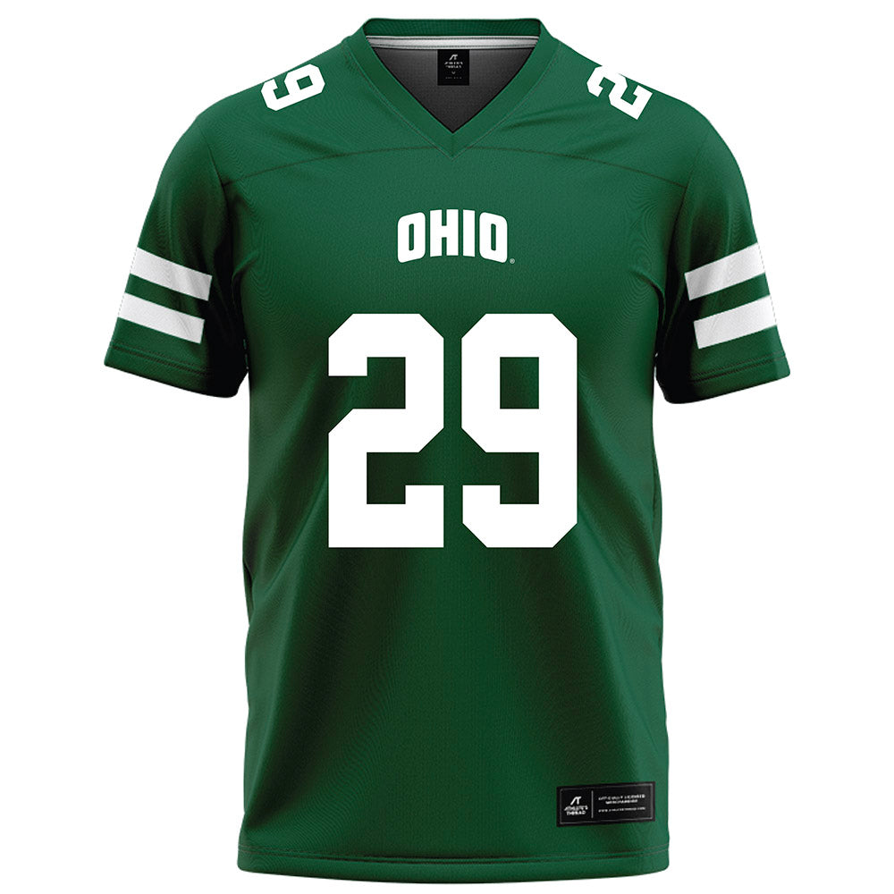 Ohio - NCAA Football : JT Haskins - Green Football Jersey-0