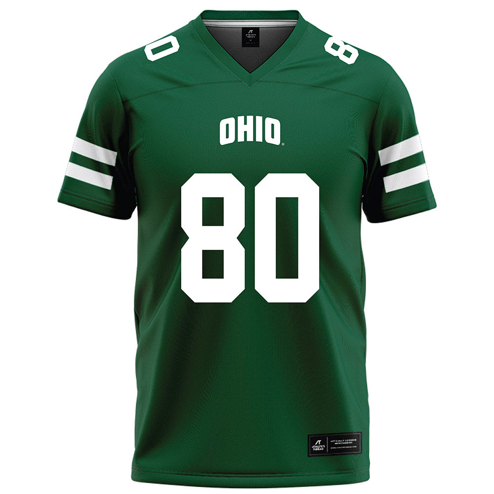 Ohio - NCAA Football : Kaden Page - Green Football Jersey-0
