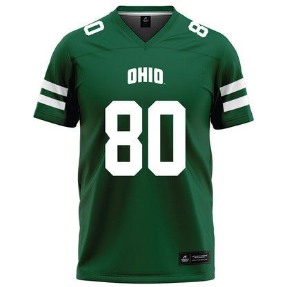 Ohio - NCAA Football : Kaden Page - Green Football Jersey-0