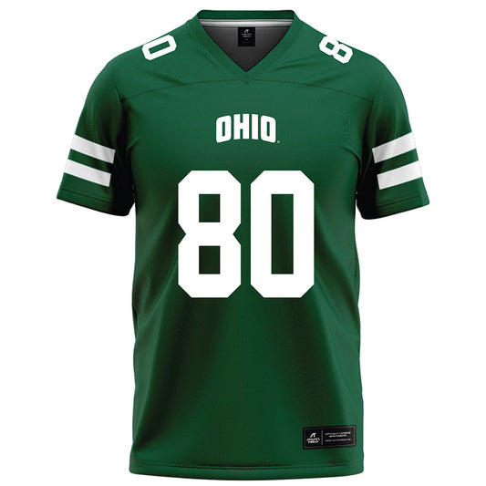 Ohio - NCAA Football : Kaden Page - Green Football Jersey-0