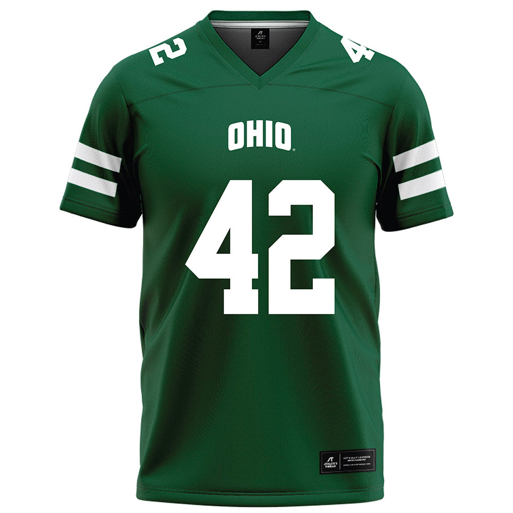 Ohio - NCAA Football : Magnus Haines - Green Football Jersey-0