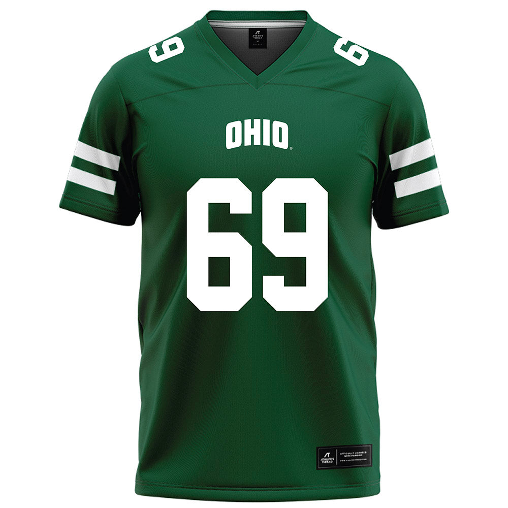 Ohio - NCAA Football Legends : Parker Titsworth - Green Football Jersey-0