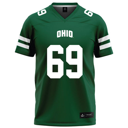 Ohio - NCAA Football Legends : Parker Titsworth - Green Football Jersey-0