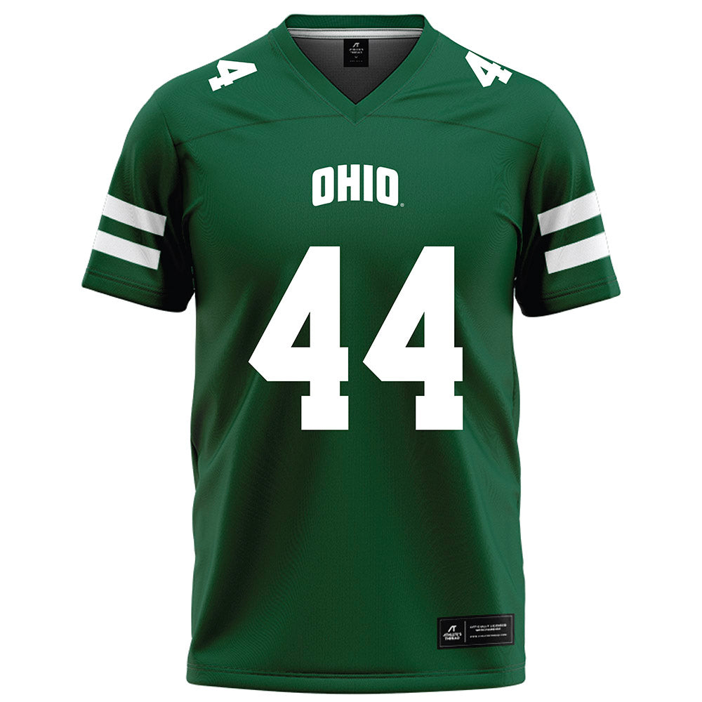 Ohio - NCAA Football : Aiden Lowery - Green Football Jersey-0