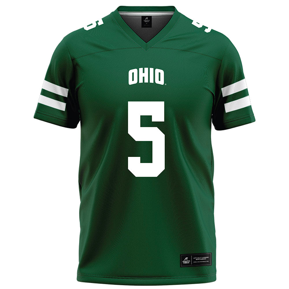 Ohio - NCAA Football : Kelly Sejour - Green Football Jersey-0