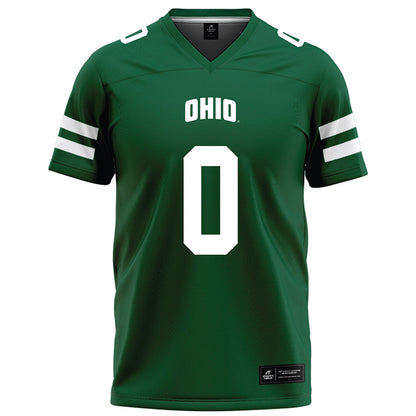 Ohio - NCAA Football : Delaney Crawford - Green Football Jersey-0