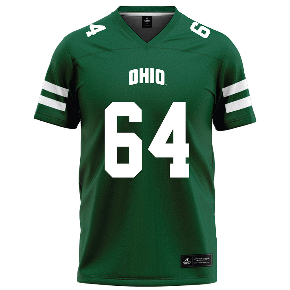 Ohio - NCAA Football : Seth Anstead - Green Football Jersey-0