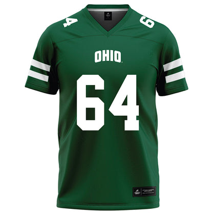 Ohio - NCAA Football : Seth Anstead - Green Football Jersey-0