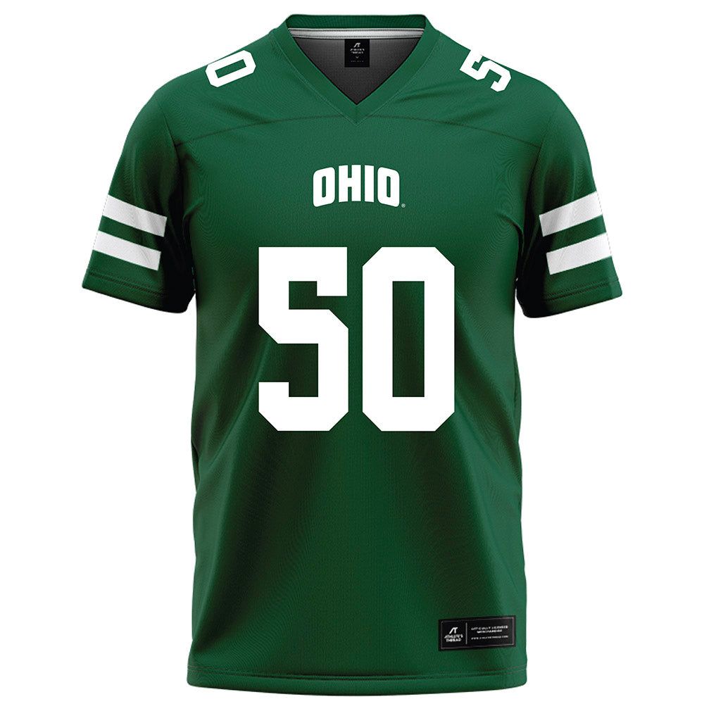 Ohio - NCAA Football : Owen DiFranco - Green Football Jersey-0