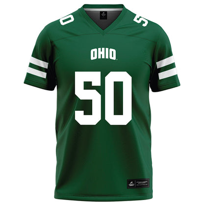 Ohio - NCAA Football : Owen DiFranco - Green Football Jersey-0