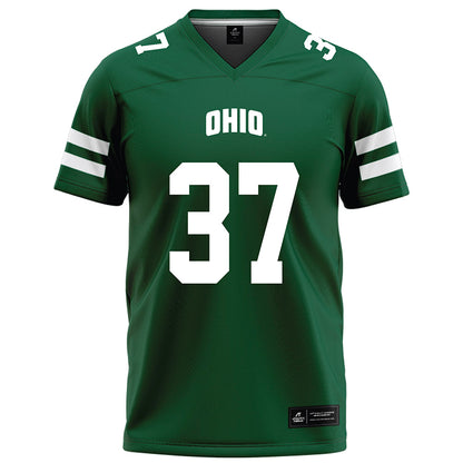 Ohio - NCAA Football : Blake Guffey - Green Football Jersey-0