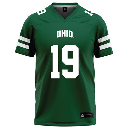 Ohio - NCAA Football : Bobby Miller - Green Football Jersey-0